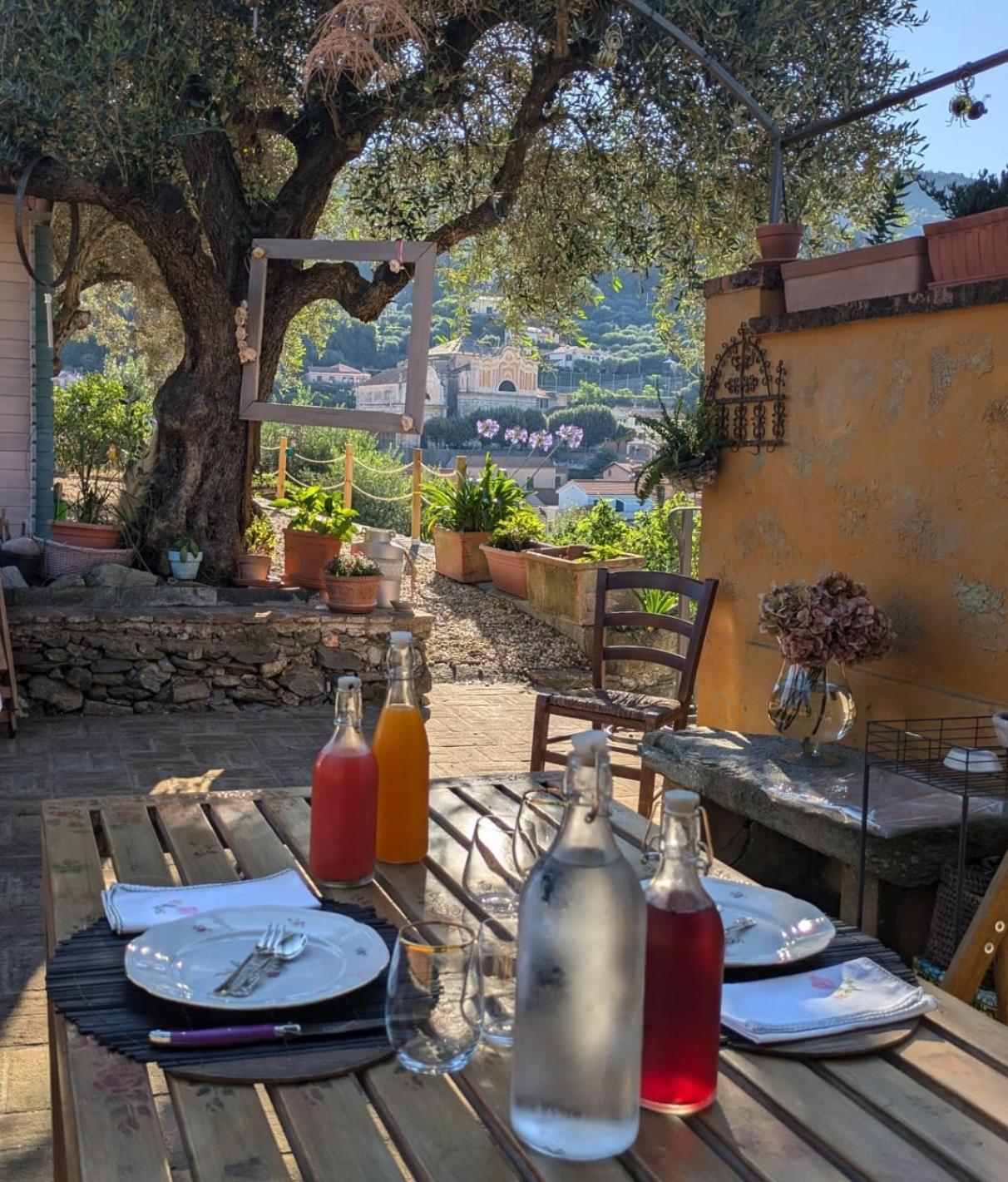Casa Viola Bed And Breakfast Dimora Di Campagna Calice Ligure Екстер'єр фото